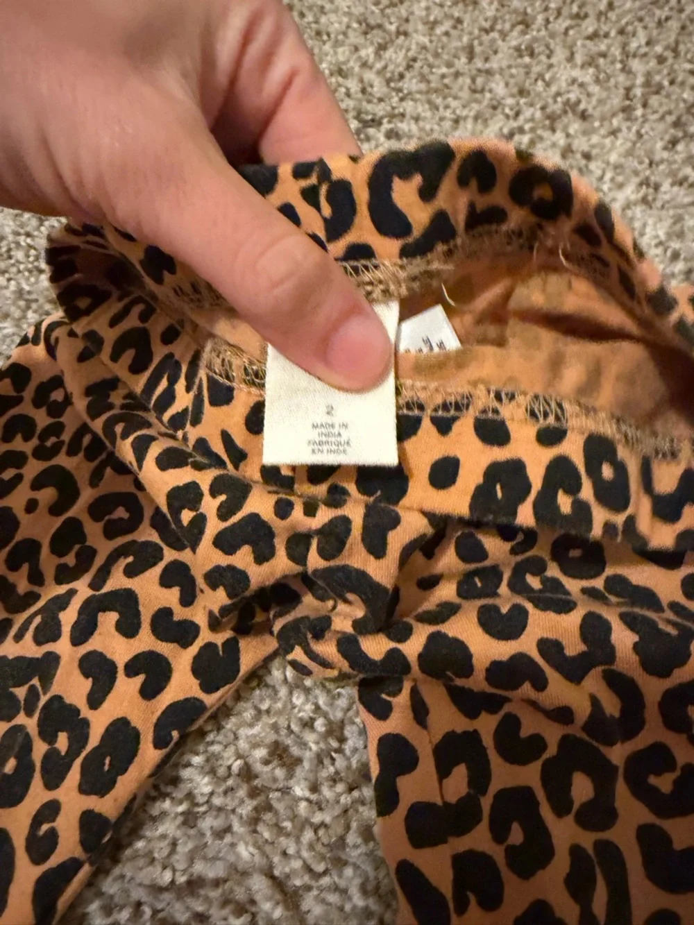 Toddler Girl Leopard leggings size 2T